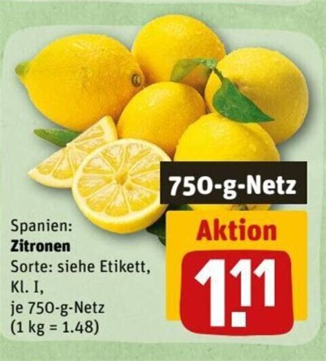 Zitronen Tilbud Hos REWE