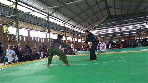 Pencak Silat Lampung Tengah Persinas Asad Merah Vs Persaudara YouTube