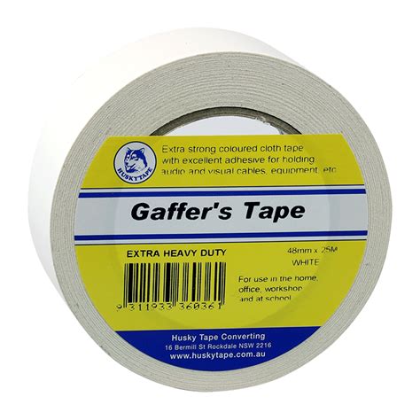 Husky Tape 24x Pack 360 White Gaffer Tape 48mm X 18m