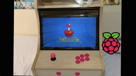 Bartop Arcade Cabinet Build Powered By Raspberry Pi Or Zero Youtube