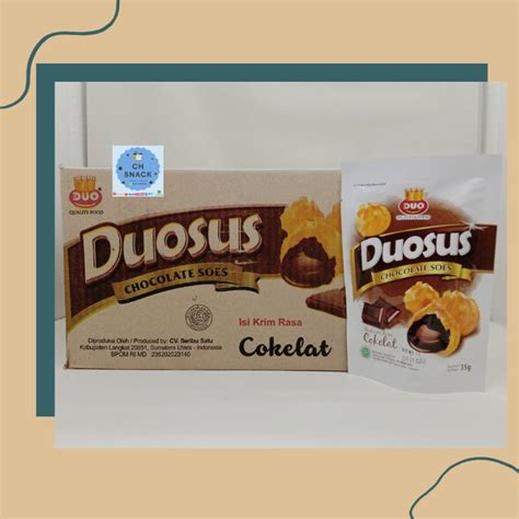 Jual DuoSus Duo Sus Soes Coklat Blueberry Kering 1 Kotak Isi 30