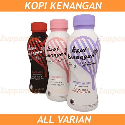 Jual KOPI KENANGAN Kemasan Botol 220 Ml All Varian Rasa Avocuddle