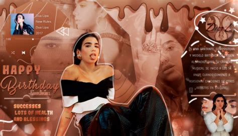 Happy Birthday Dua Lipa By Isirensdesigns On Deviantart