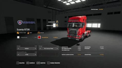 Scania R730 Semi 3 Achser Fs19 Landwirtschafts Simulator 25 Mods Ls25 Mods