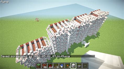 Massive Redstone Tnt Cannon Shoots 140 Tnt Minecraft Map