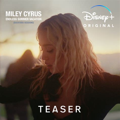 Film Updates On Twitter Miley Cyrus ‘endless Summer Vacation Backyard Sessions Debuts On