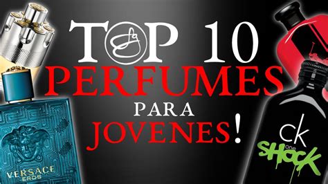 Top Fragancias Masculinas Para J Venes Perfumes Para