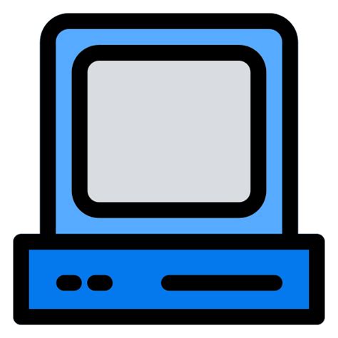 Old Computer Free Technology Icons