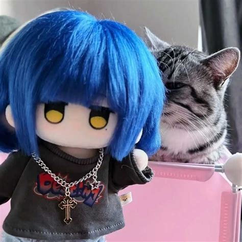 Anime Bocchi Ang Rock Yamada Ryo Cm Plush Dolls Toy Nude Body Doll