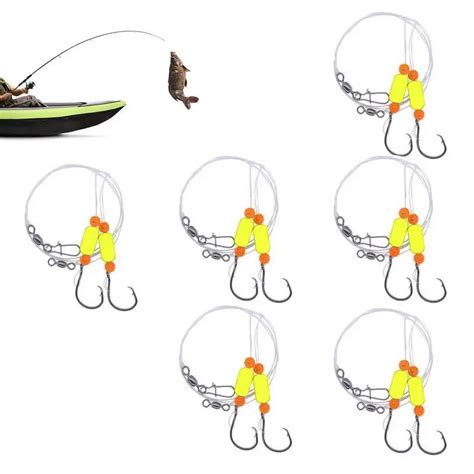 Fishing Rigs Saltwater Fishing Rigs With Double Circle Hooks Fishing