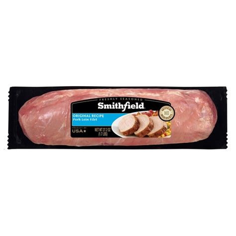 Smithfield Original Recipe Marinated Pork Loin Filet From Marianos