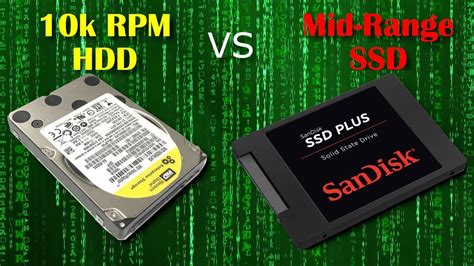 10K RPM HDD Vs SSD, Which is Fast?