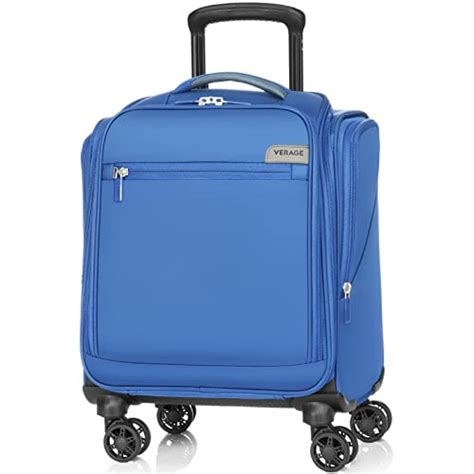 VERAGE Carry On Underseat Luggage with Wheels & USB Port, Wheeled Spinner Bag Carry-on Luggages ...