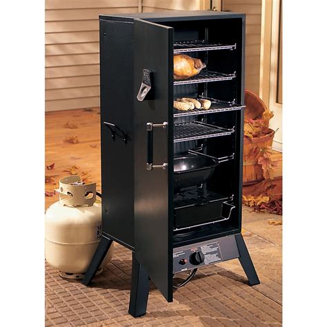 Smoke Hollow® Deluxe Gas Smoker - 126769, Grills & Smokers at Sportsman's Guide