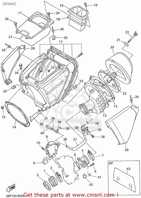 Yamaha Wr400 Bj98 Deksel Airbox Motor Forum