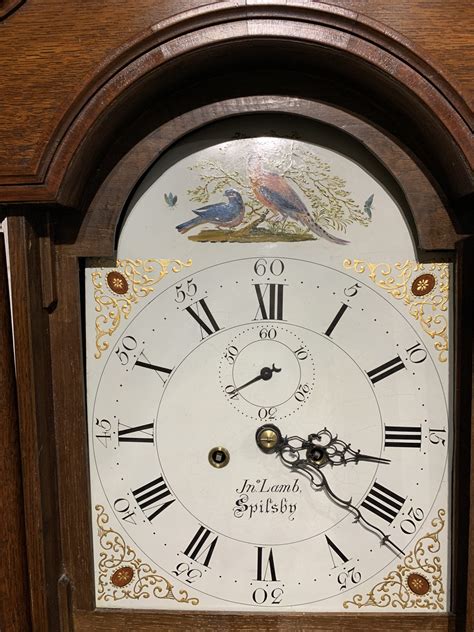 Longcase Clock By J Lamb Of Spilsby Laurel Bank Antiques