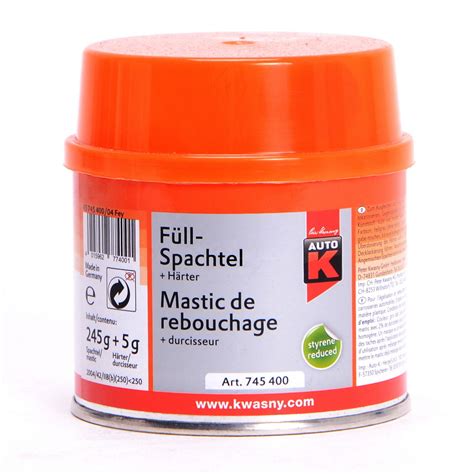 Füllspachtel Füll Spachtel Polyesterspachtel 250g mit Härter AutoK