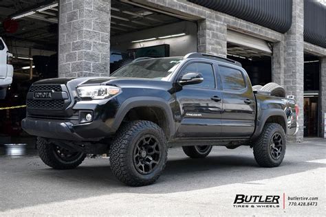 Toyota Tacoma With 18in Black Rhino Overland Wheels Exclusively From