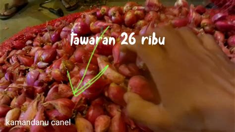 BAWANG MERAH Pasar Induk Kramat Jati 27 7 2022 Harga Masih Setabil