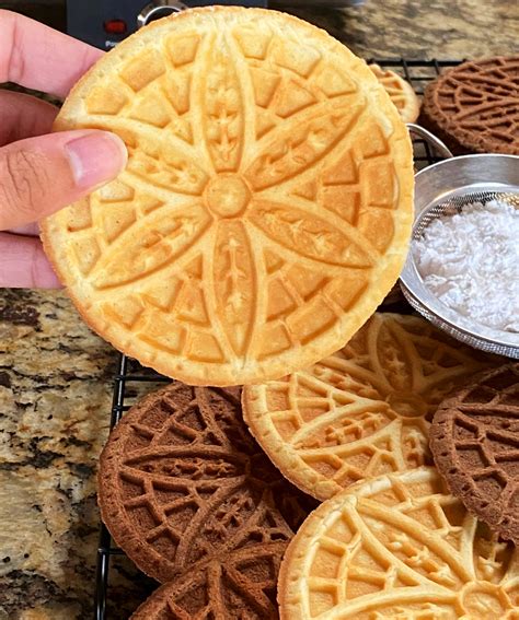 Pizzelle Recipe With Oil Dandk Organizer