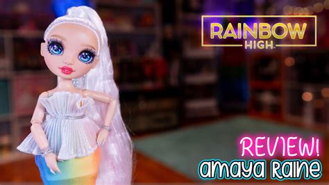 Rainbow High Fantastic Fashion Amaya Raine Doll Review Project