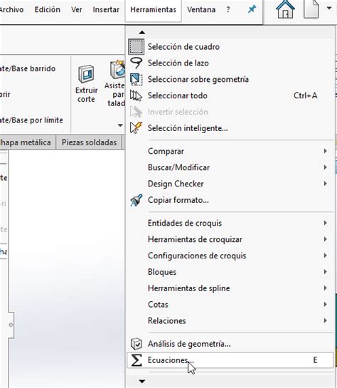 Parametrizaci N Con Ecuaciones En Solidworks Tutorial Solidworks