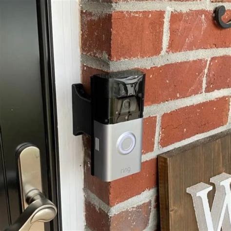 Ring Doorbell Plus Brick Extension 9 16in Wide Full Offset 1 1 4 N Doorbellmount