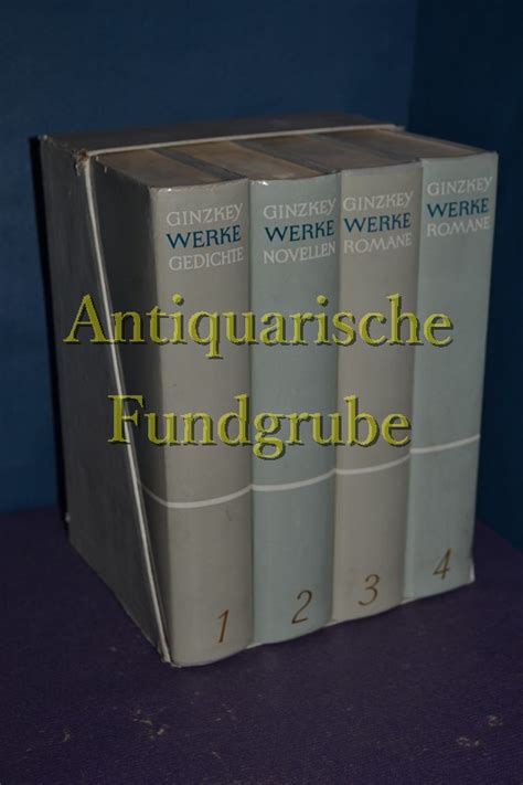 Ausgewählte Werke in vier Bänden 4 Bände Band1 Gedichte Band2