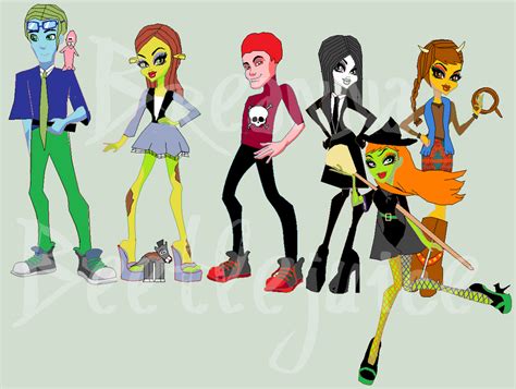 Monster High Ocs 13 18 By Breannamation On Deviantart