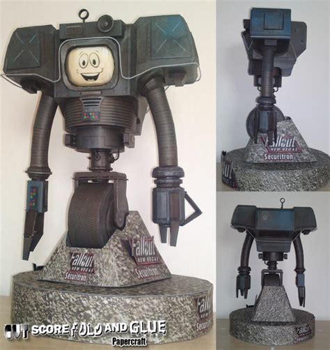 Fallout New Vegas Yes Man Paper Craft Gadgetsin