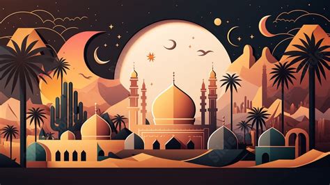 Golden Of Islamic Architecture Powerpoint Background For Free Download - Slidesdocs