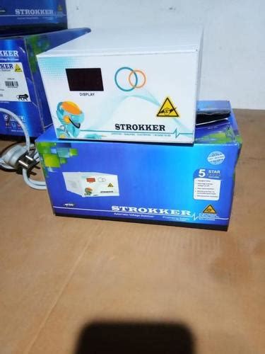 Ruggedly Constructed 5 Star Single Phase 110 Voltage Strokker Automatic