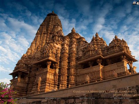 Hindu Temple Background Design