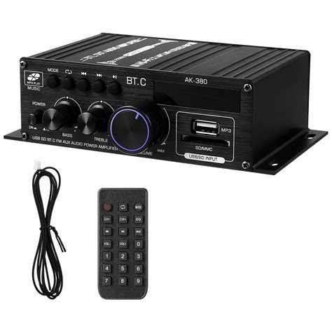 Stereofoniczny Wzmacniacz Audio W Mini Odtwarzacz Audio Bluetooth Do