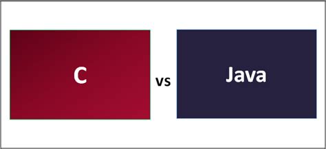 C Vs Java Top 13 Most Vital Comparison You Should Know