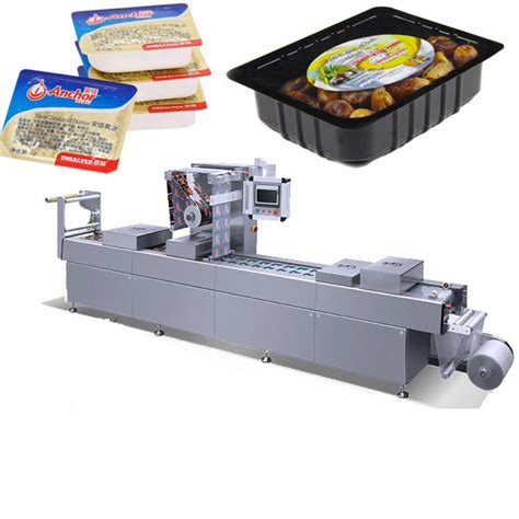 Automatic Food Nitrogen Plastic Tray Thermoforming Packaging Machines