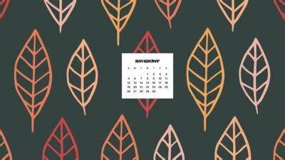 November Wallpapers Freebies For Desktop Phones