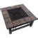 Pure Garden Fire Pit Set Wood Burning Pit Includes Spark Screen And