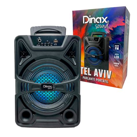 Parlante 8 Bluetooth DINAX TEL AVIV Daz Importadora