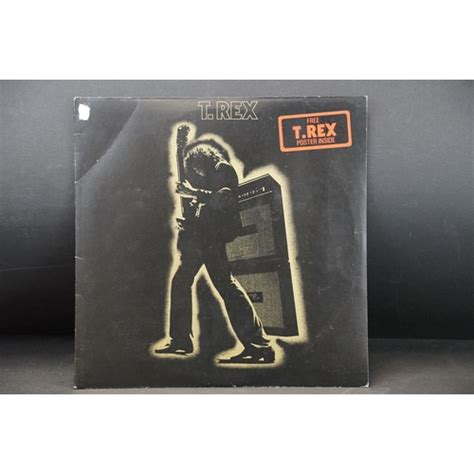 Vinyl T Rex Electric Warrior Original UK 1971 1st Pressing On Fly