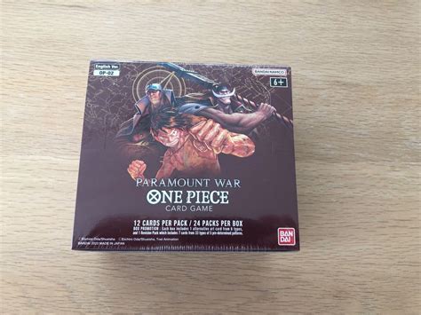 One Piece OP 02 Paramount War Display Englisch Kaufen Auf Ricardo