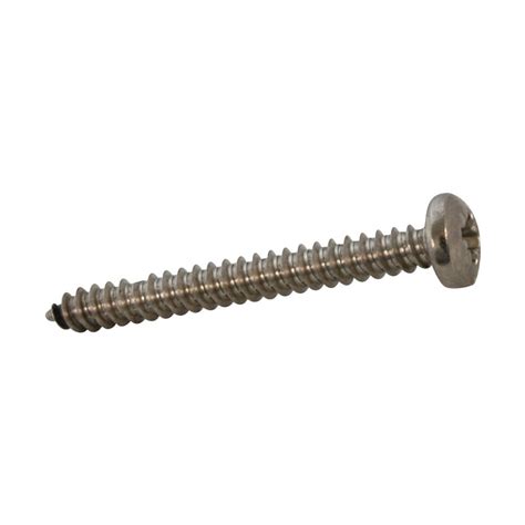 Stainless Self Tapping Pan Head Pozi Screw 58 X 8 Toolstation