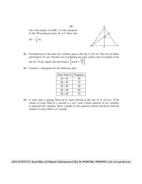 Cbse Class Ix Sample Papers For Summative Assessment