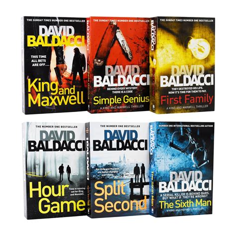 David Baldacci King And Maxwell Thriller 6 Books Collection - Adult ...