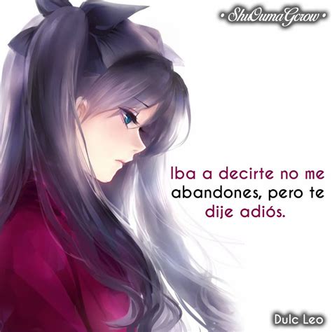 Pin En Anime Frases