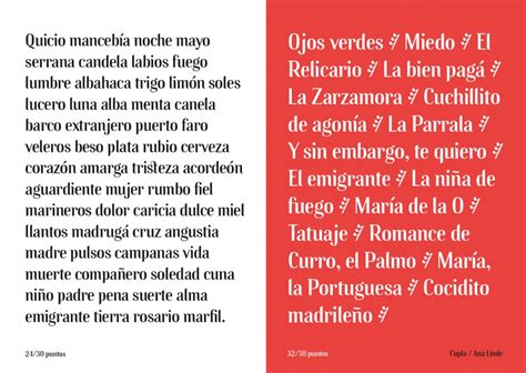 Copla Texto Rayitas Azules Dise O Editorial Y Tipograf A