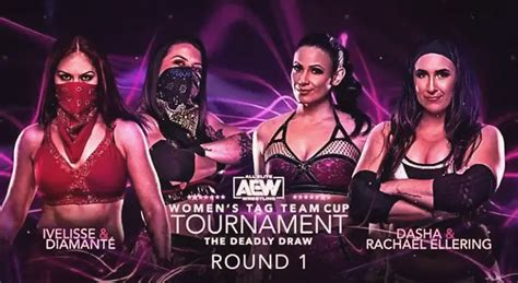 AEW Women’s Tag Team Cup Match Announced Includes Former NXT Star