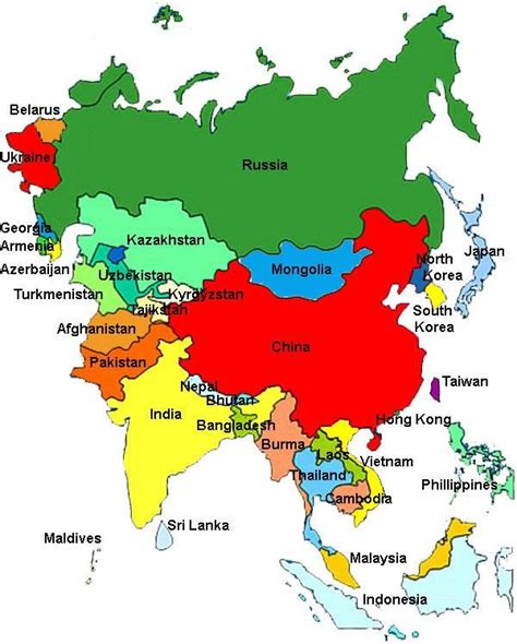 asia-continent.jpg - Map Pictures