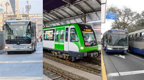 Fiestas Patrias 2023 Horarios Del Metropolitano Metro Y Corredores En Lima El 28 Y 29 De Julio