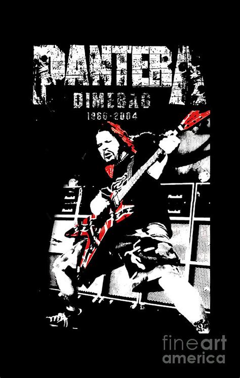 Pantera Band Digital Art By Glenn E Payne Fine Art America